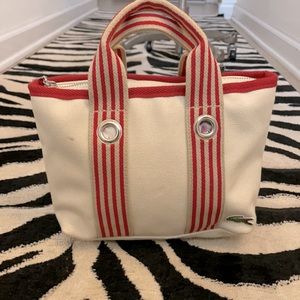Izod Mini Bag in Red and Cream